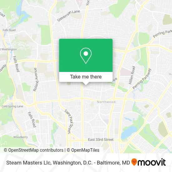 Steam Masters Llc map