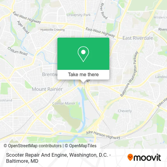 Scooter Repair And Engine map