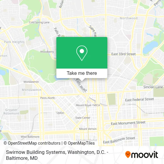 Swirnow Building Systems map