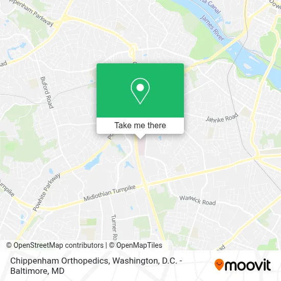 Chippenham Orthopedics map
