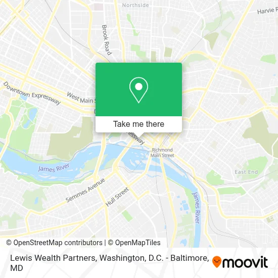 Lewis Wealth Partners map