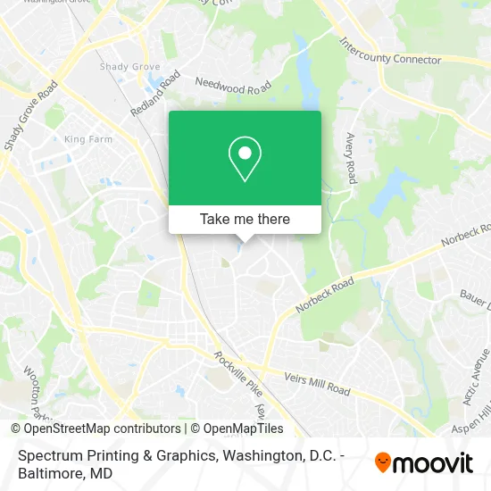 Spectrum Printing & Graphics map