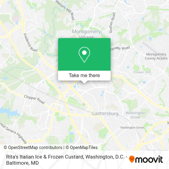 Rita's Italian Ice & Frozen Custard map