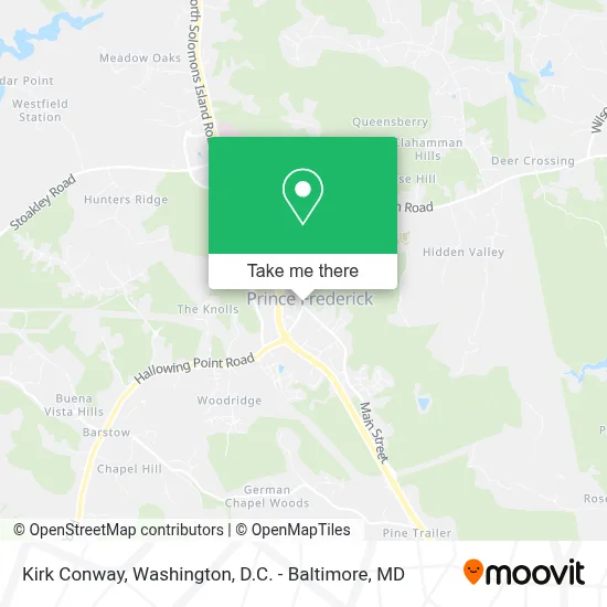 Kirk Conway map