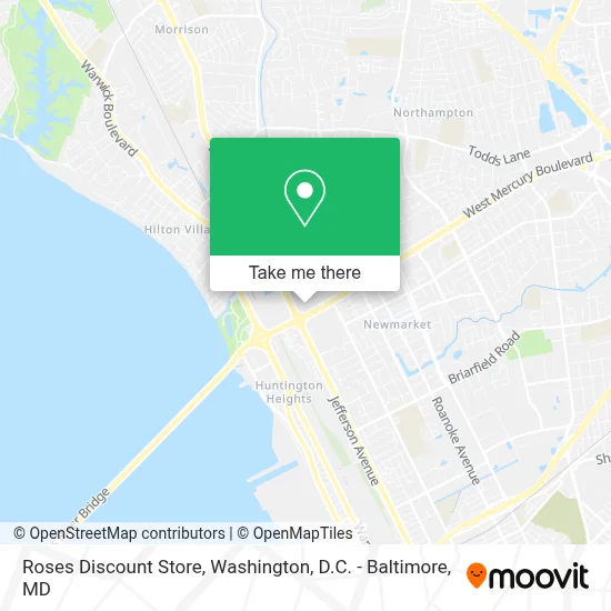 Roses Discount Store map