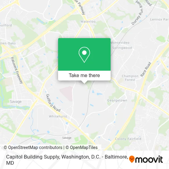 Capitol Building Supply map