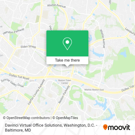 Davinci Virtual Office Solutions map