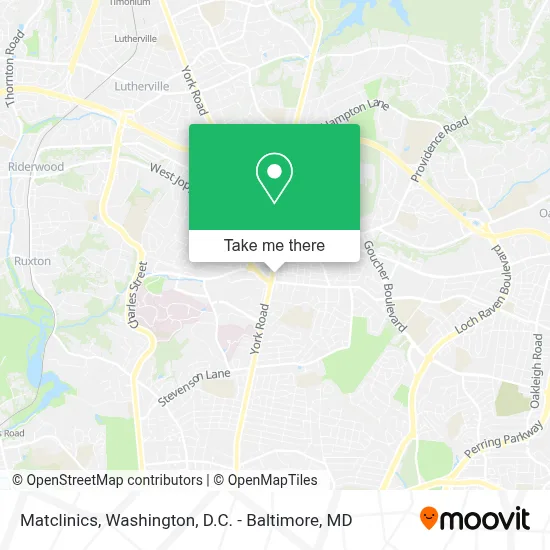 Matclinics map