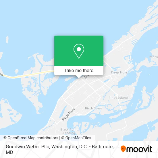 Goodwin Weber Pllc map