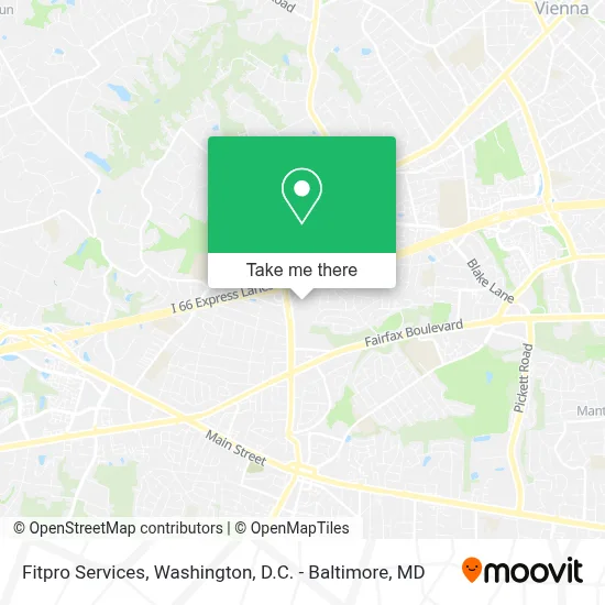 Fitpro Services map