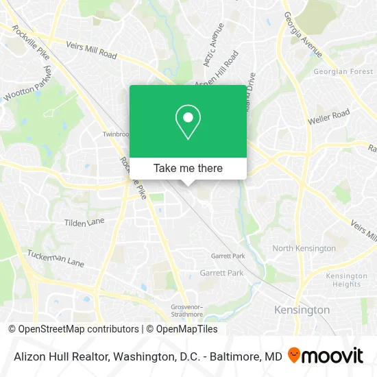 Alizon Hull Realtor map