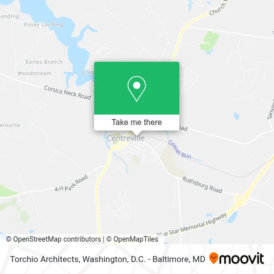 Torchio Architects map