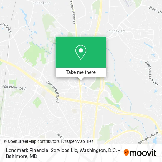 Lendmark Financial Services Llc map