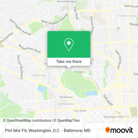Phil Mor Fit map
