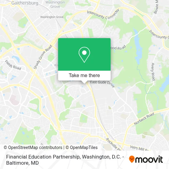 Financial Education Partnership map