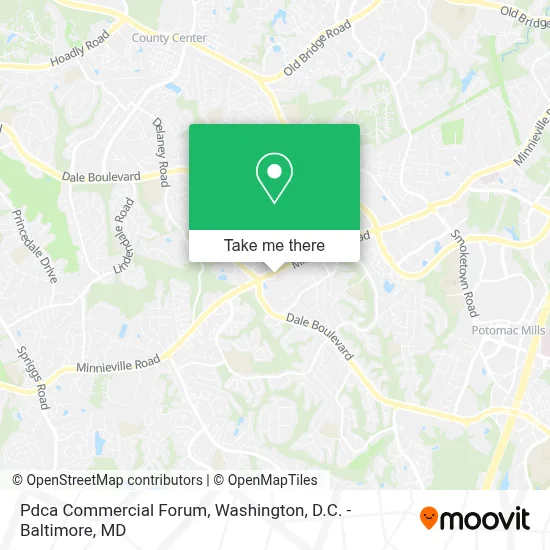 Pdca Commercial Forum map