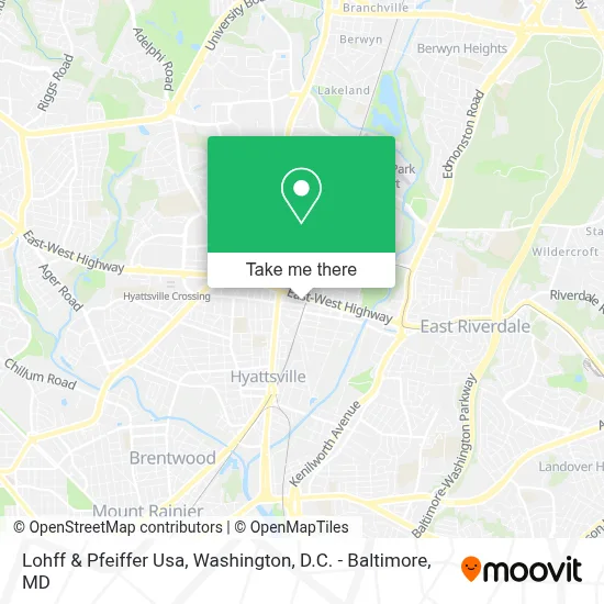 Lohff & Pfeiffer Usa map