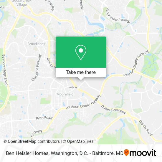 Ben Heisler Homes map