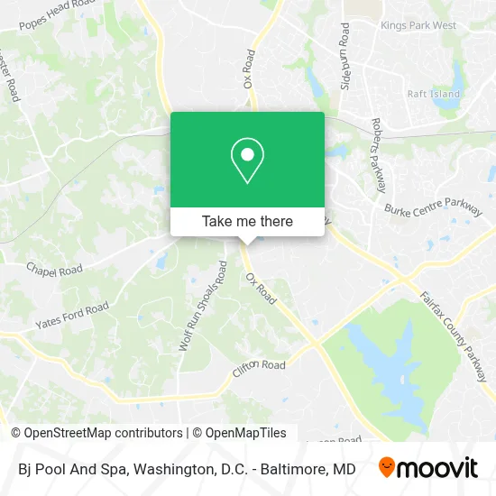 Bj Pool And Spa map