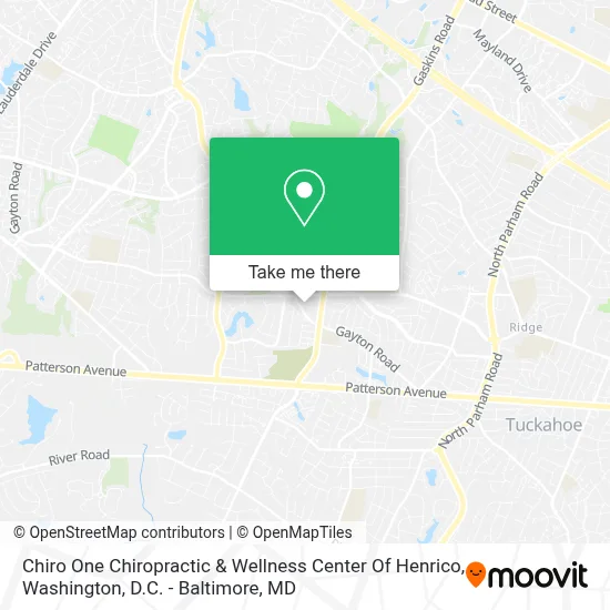 Chiro One Chiropractic & Wellness Center Of Henrico map