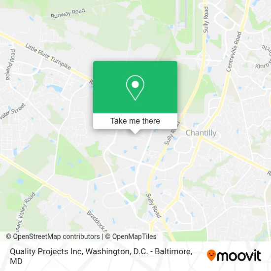 Quality Projects Inc map
