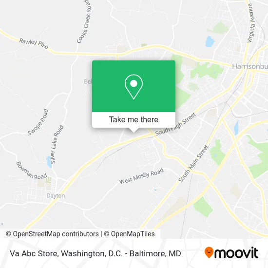Va Abc Store map