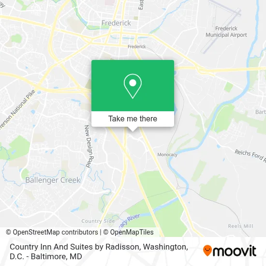 Country Inn And Suites by Radisson map
