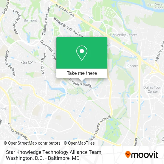 Star Knowledge Technology Alliance Team map