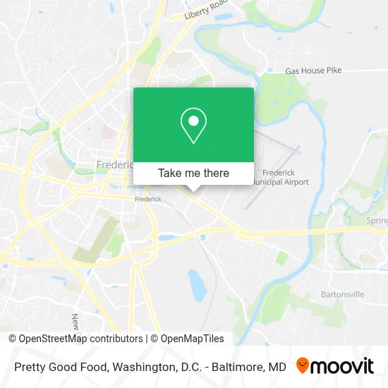 Pretty Good Food map