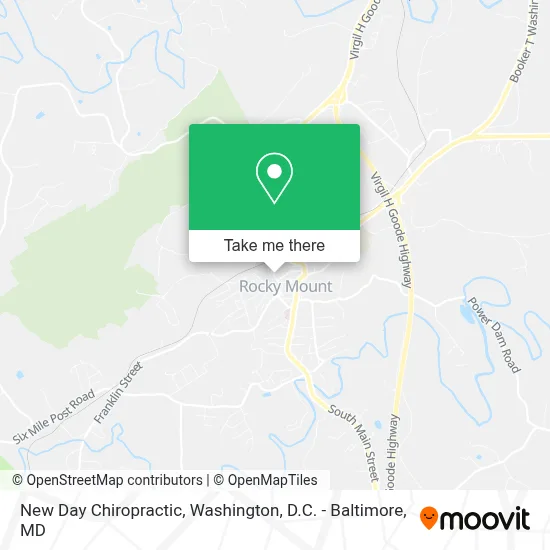 New Day Chiropractic map