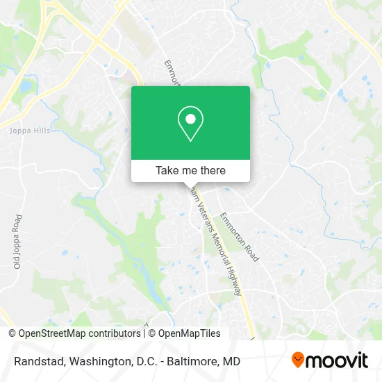 Randstad map