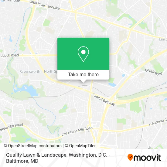 Quality Lawn & Landscape map