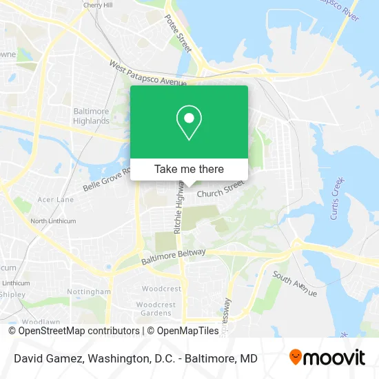 David Gamez map