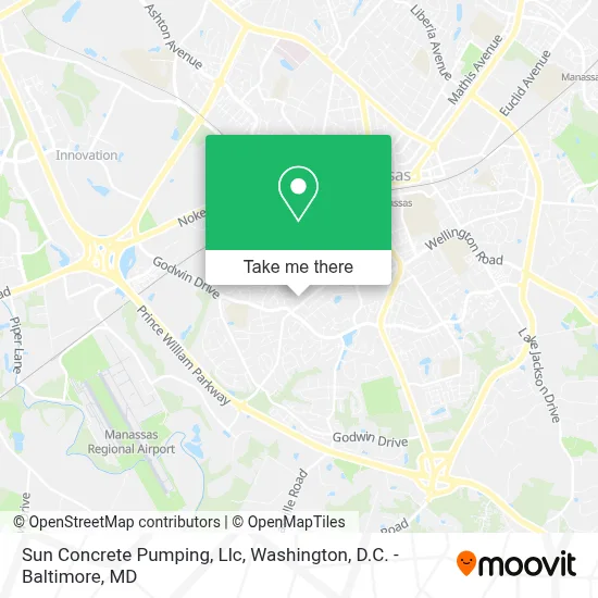 Sun Concrete Pumping, Llc map