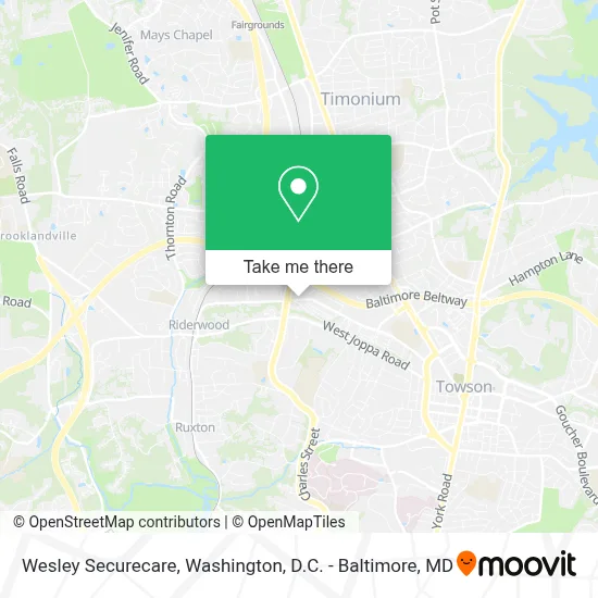 Wesley Securecare map