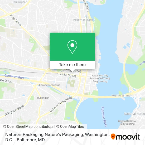 Nature's Packaging Nature's Packaging map