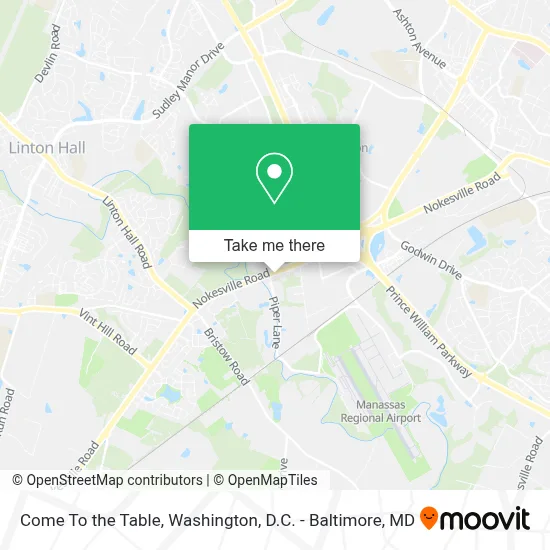 Come To the Table map