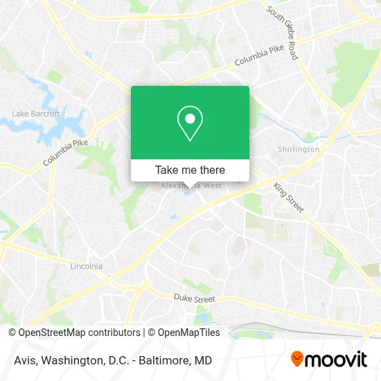Avis map