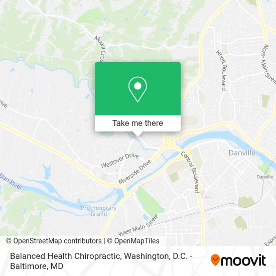 Balanced Health Chiropractic map