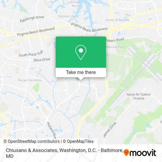 Chiusano & Associates map