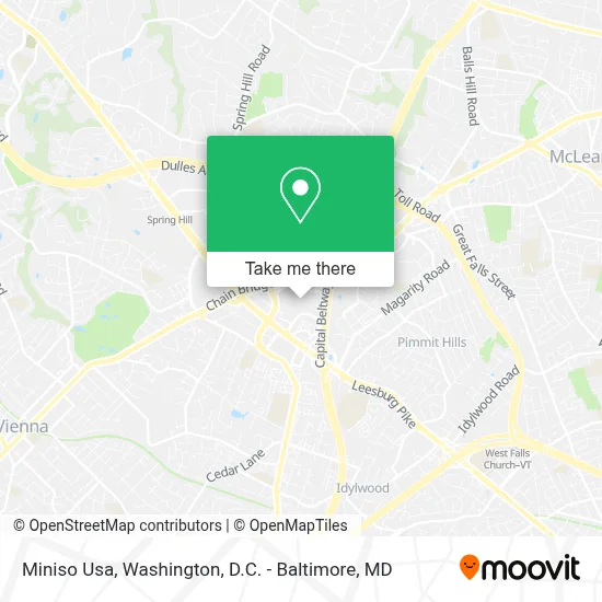 Miniso Usa map