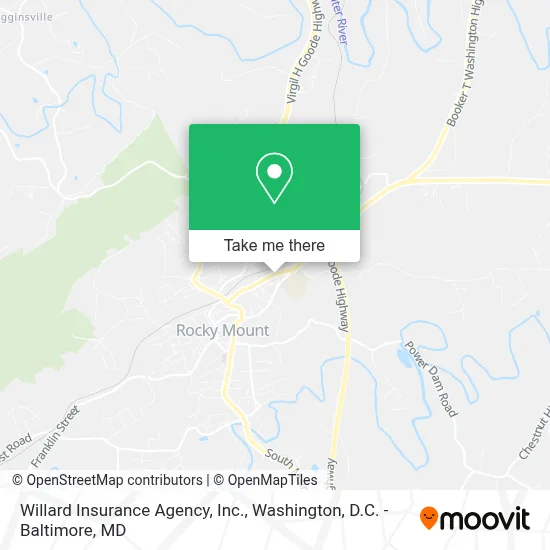 Willard Insurance Agency, Inc. map