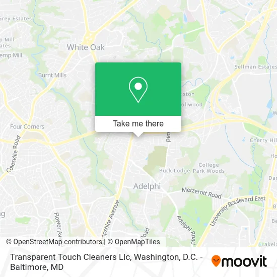 Transparent Touch Cleaners Llc map