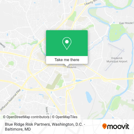 Blue Ridge Risk Partners map