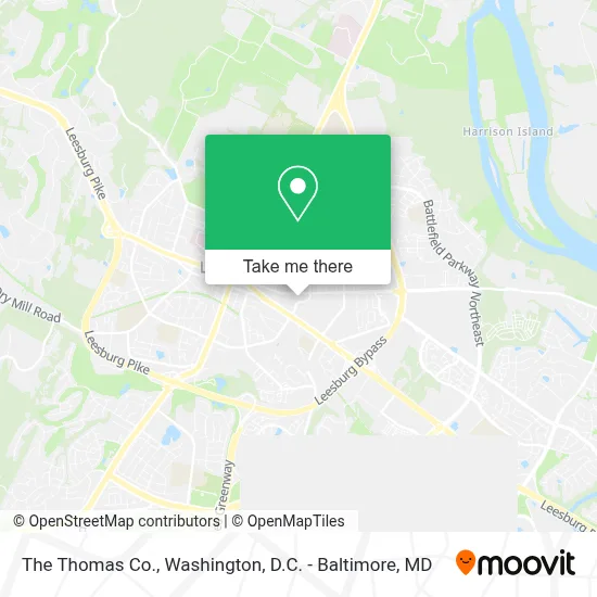 The Thomas Co. map