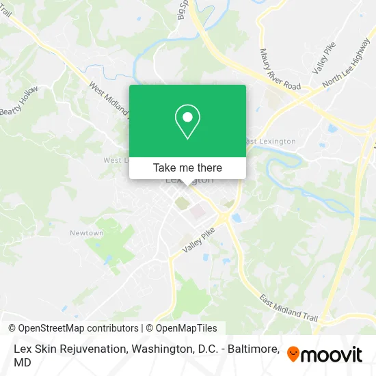 Lex Skin Rejuvenation map