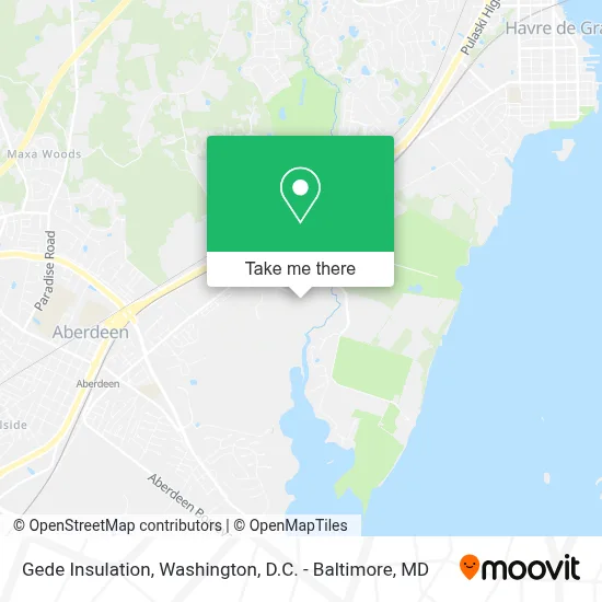 Gede Insulation map