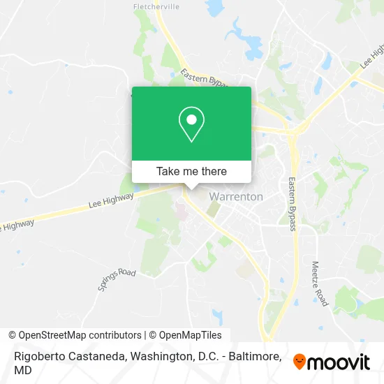Rigoberto Castaneda map