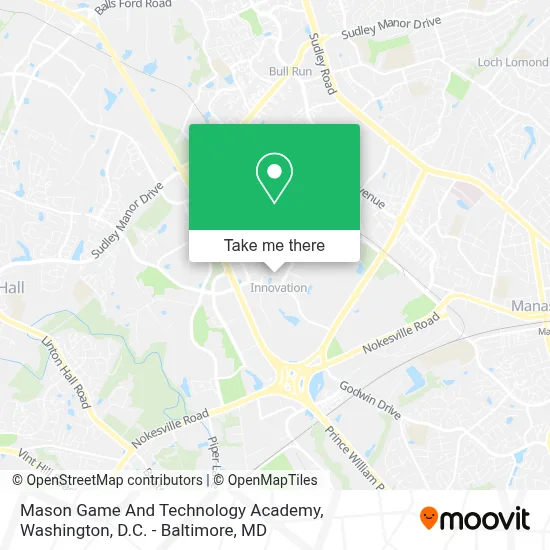 Mason Game And Technology Academy map