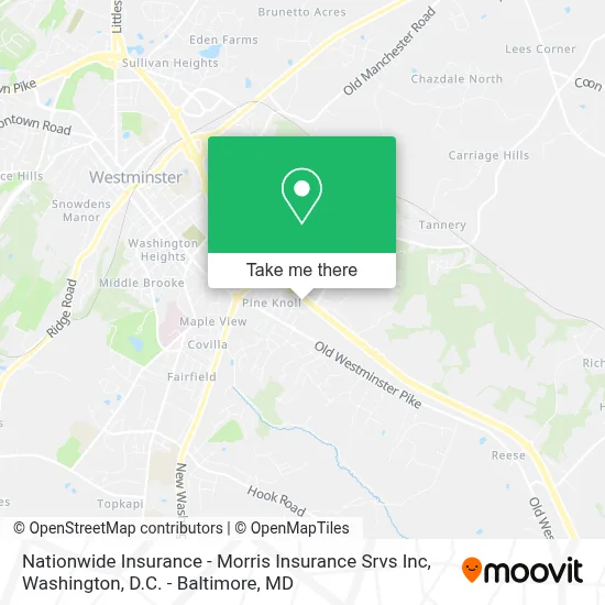 Nationwide Insurance - Morris Insurance Srvs Inc map